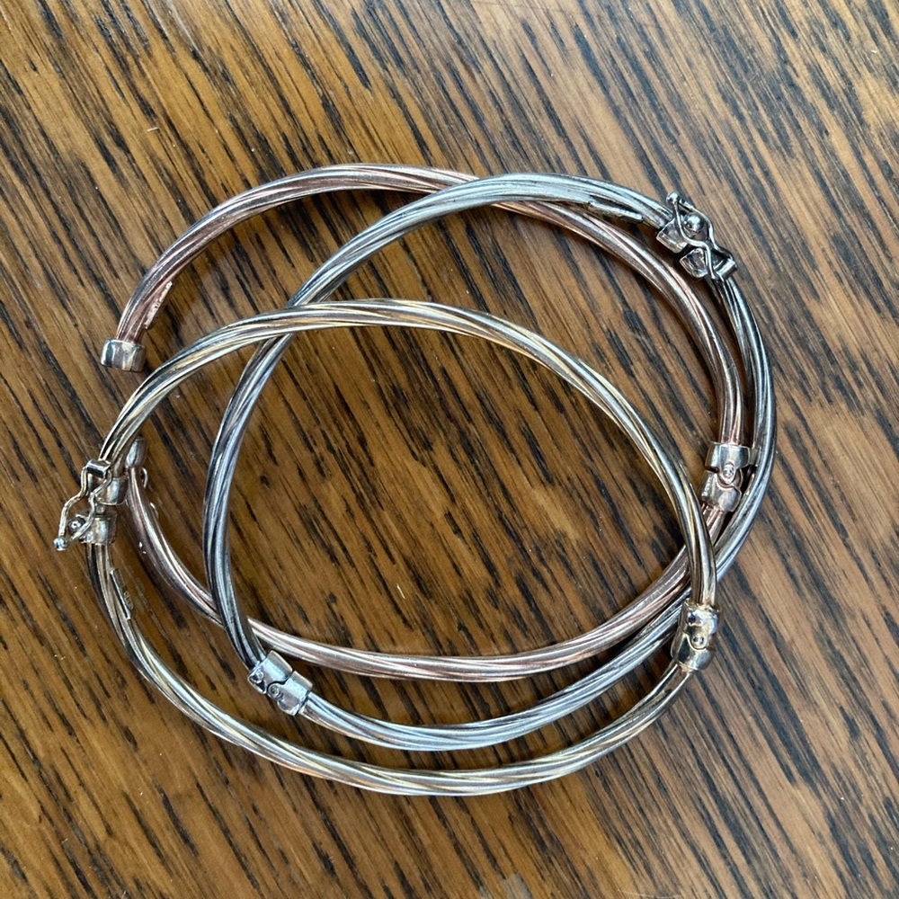 925 silver bangle bracelets